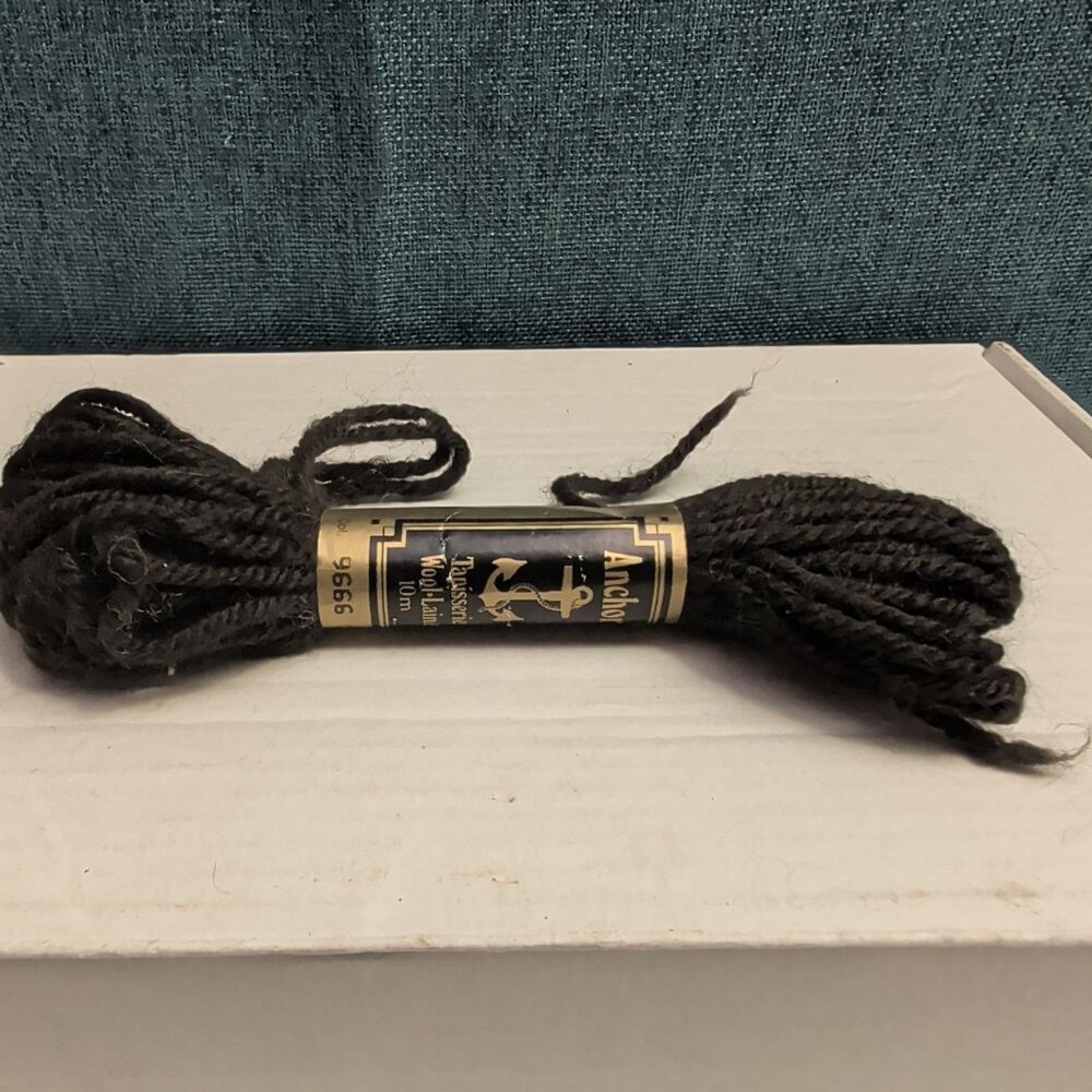 Anchor Tapisserie 100% Pure Wool Yarn 5 Skeins 10M Vintage Destash Misc Colors - Picture 11 of 16
